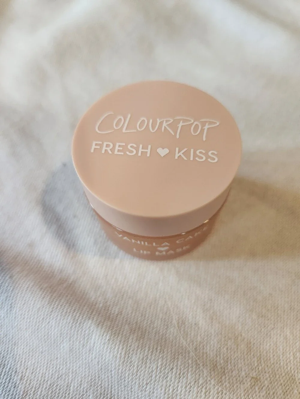 ColourPop Fresh Kiss Vanilla Cake Lip Mask Cruelty Free